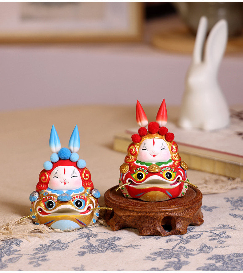 Golden Toad Wealth Tu'er Ye Rabbit Lord