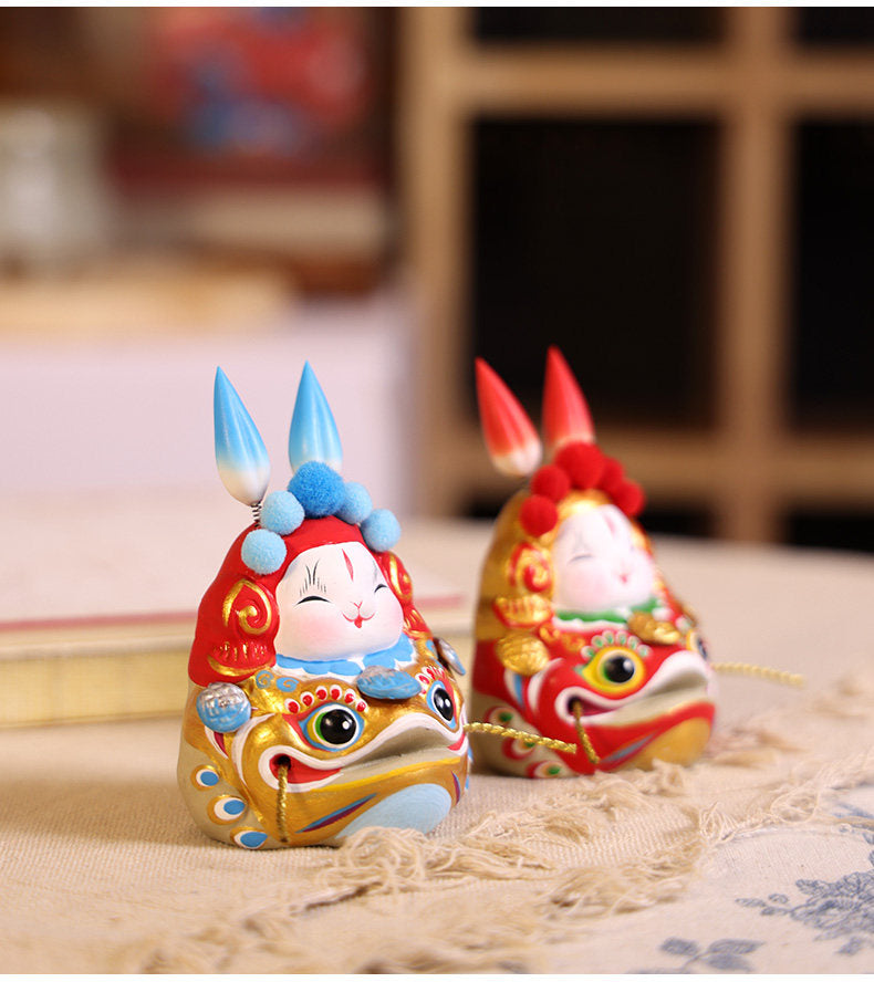 Golden Toad Wealth Tu'er Ye Rabbit Lord