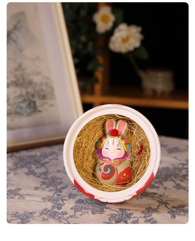 Lucky Tu'er Ye Zodiac Rabbit Lord Figurines