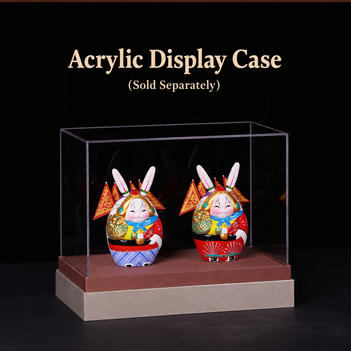 Great Auspicious Tu'er Ye Rabbit Lord Figurines