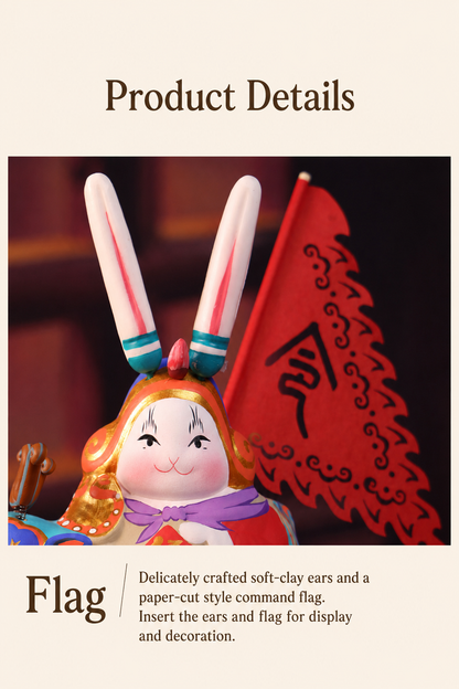 Dayuanhe Tu'er Ye Rabbit Lord Figurines