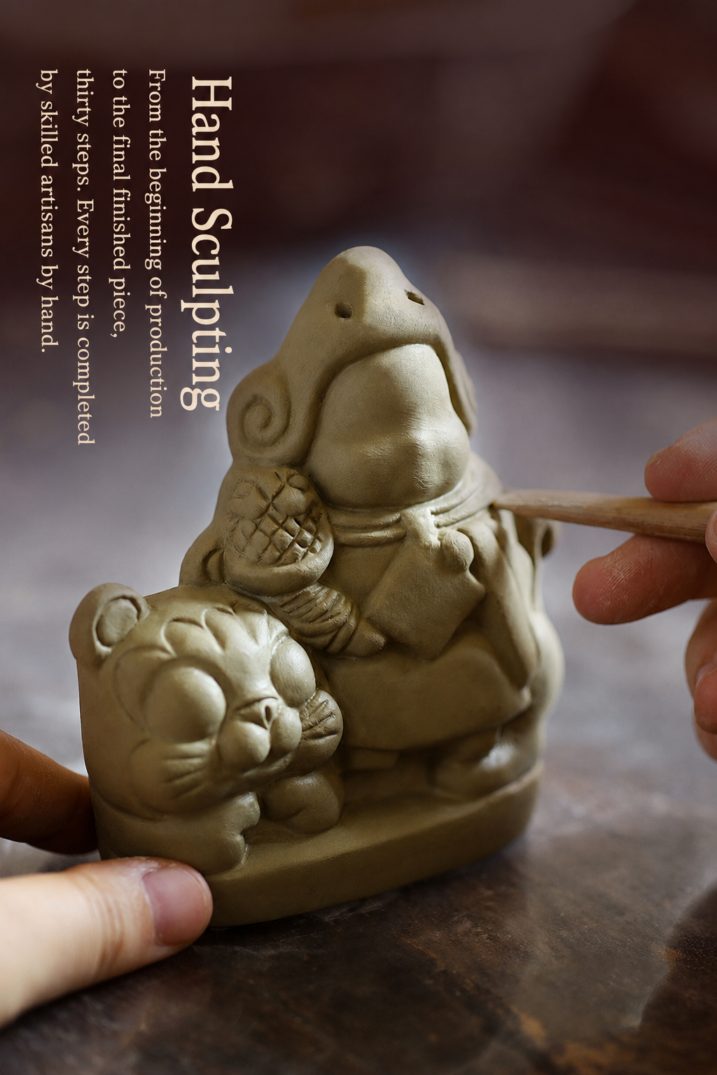 Dayuanhe Tu'er Ye Rabbit Lord Figurines