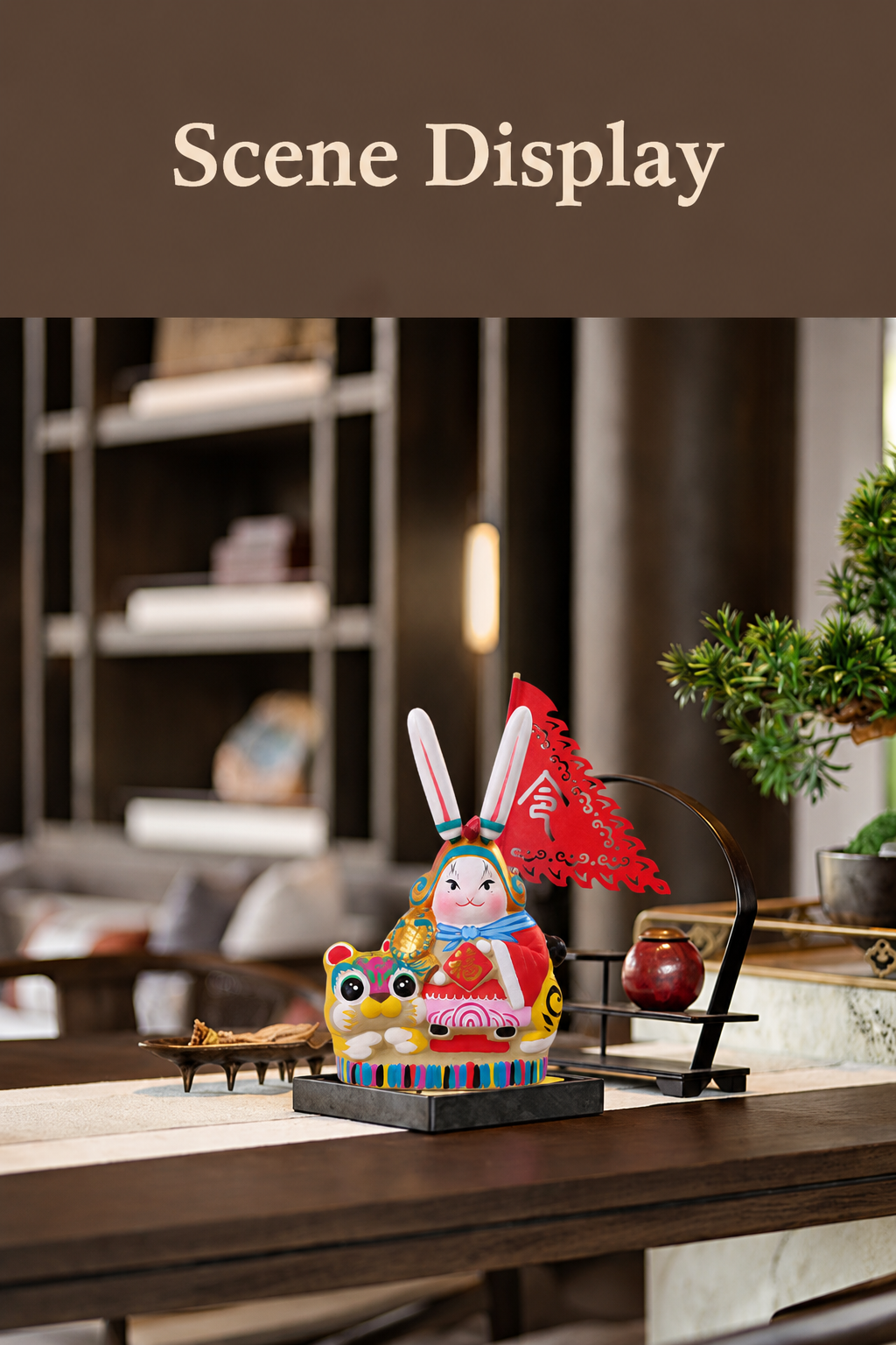 Dayuanhe Tu'er Ye Rabbit Lord Figurines