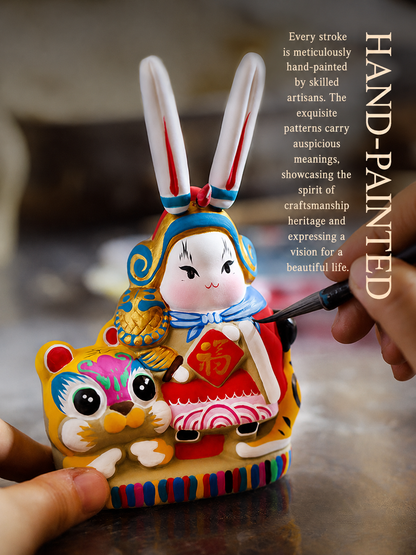 Dayuanhe Tu'er Ye Rabbit Lord Figurines