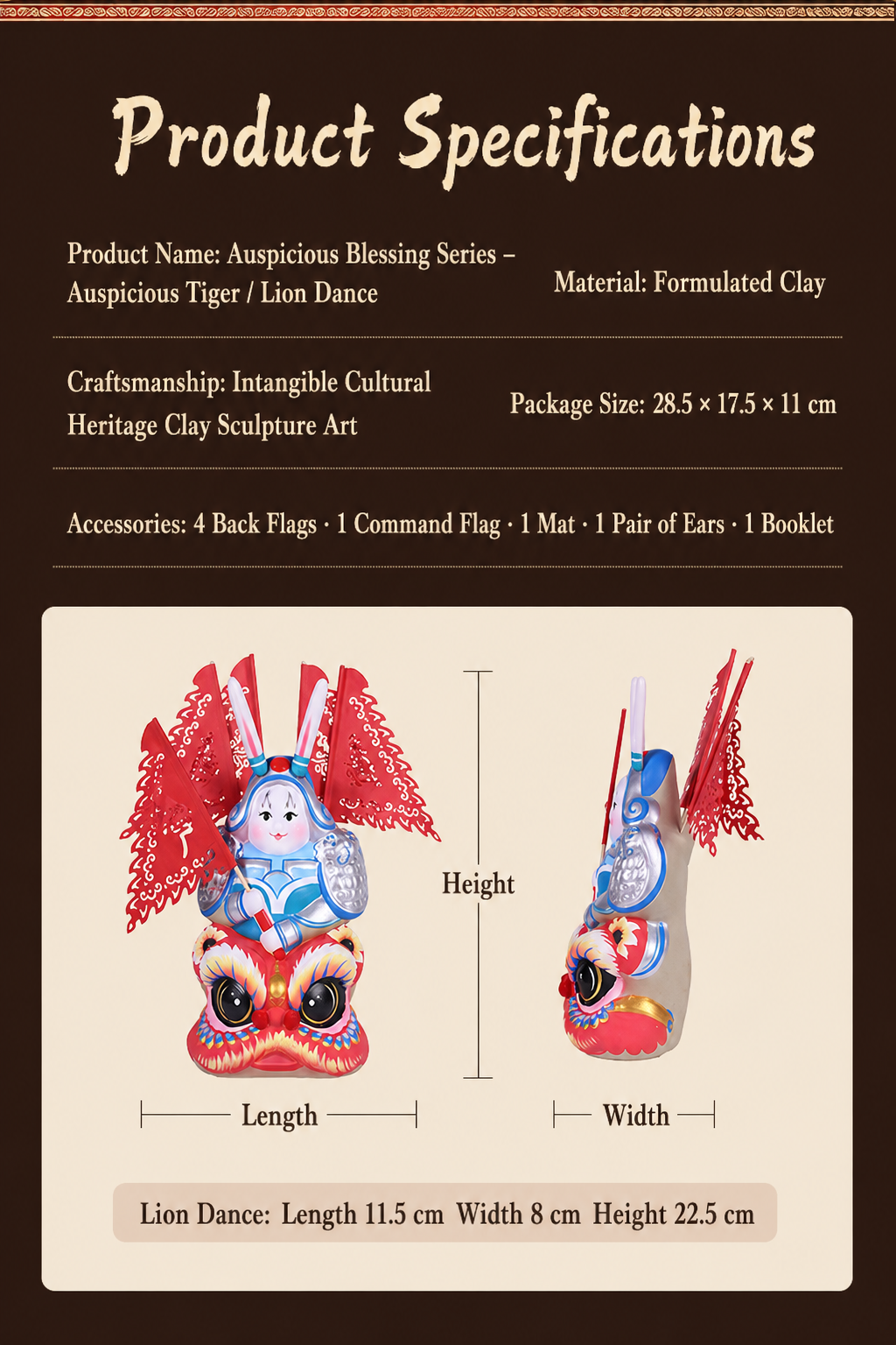 Auspicious Spirit Lucky Tu'er Ye Rabbit Lord