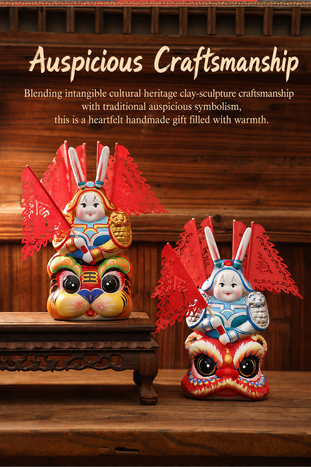 Auspicious Spirit Lucky Tu'er Ye Rabbit Lord