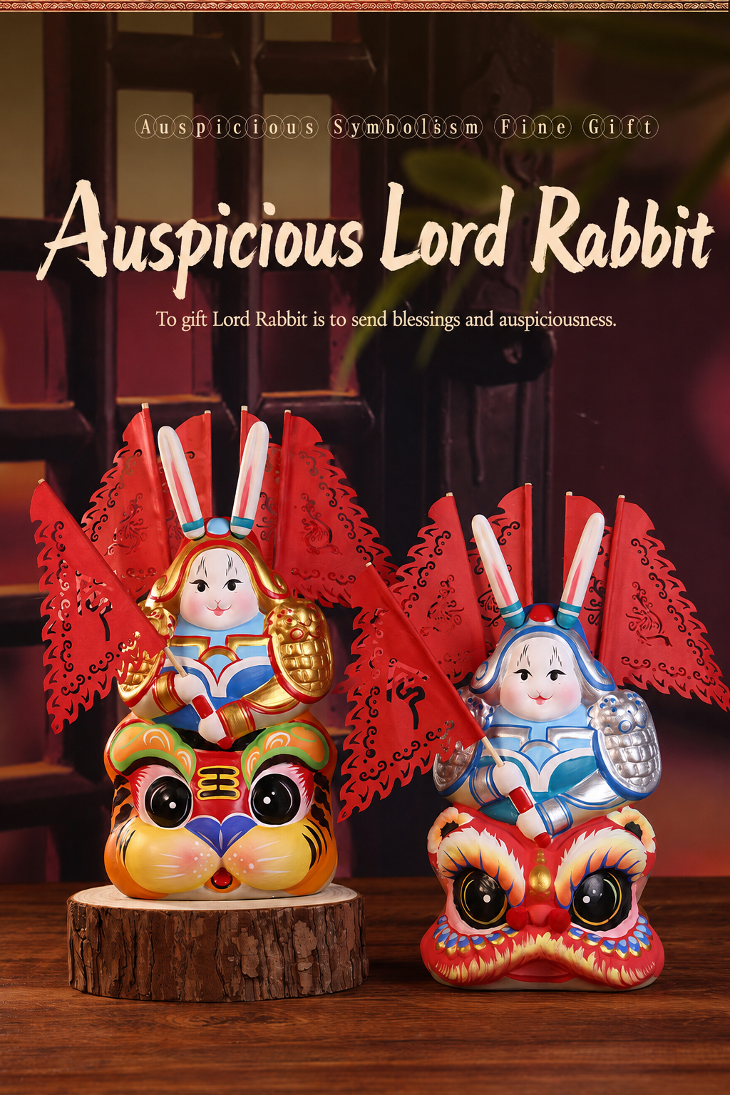 Auspicious Spirit Lucky Tu'er Ye Rabbit Lord