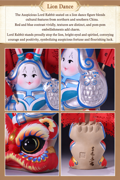 Auspicious Spirit Lucky Tu'er Ye Rabbit Lord
