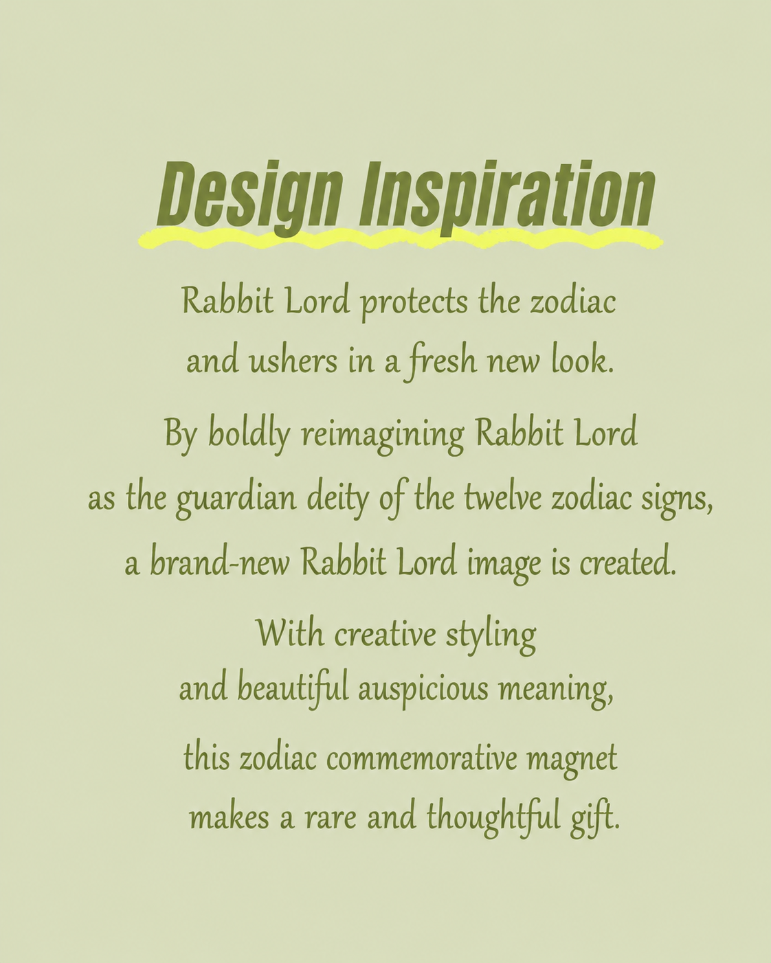 Royal Clay Guardian Rabbit Lord Zodiac Magnets