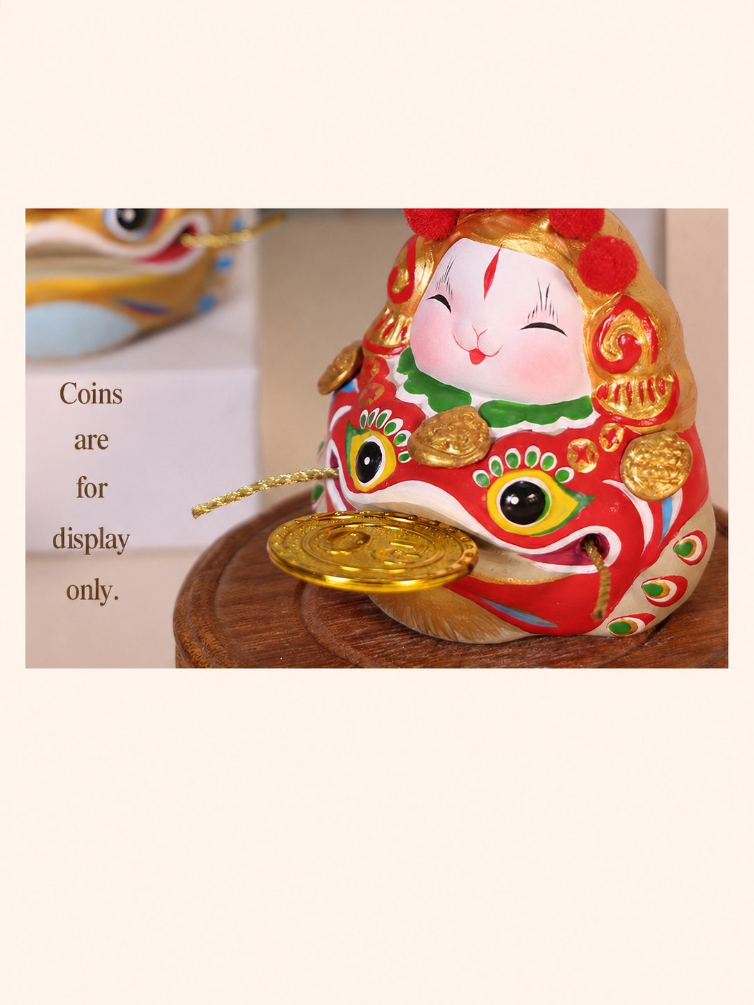 Golden Toad Wealth Tu'er Ye Rabbit Lord
