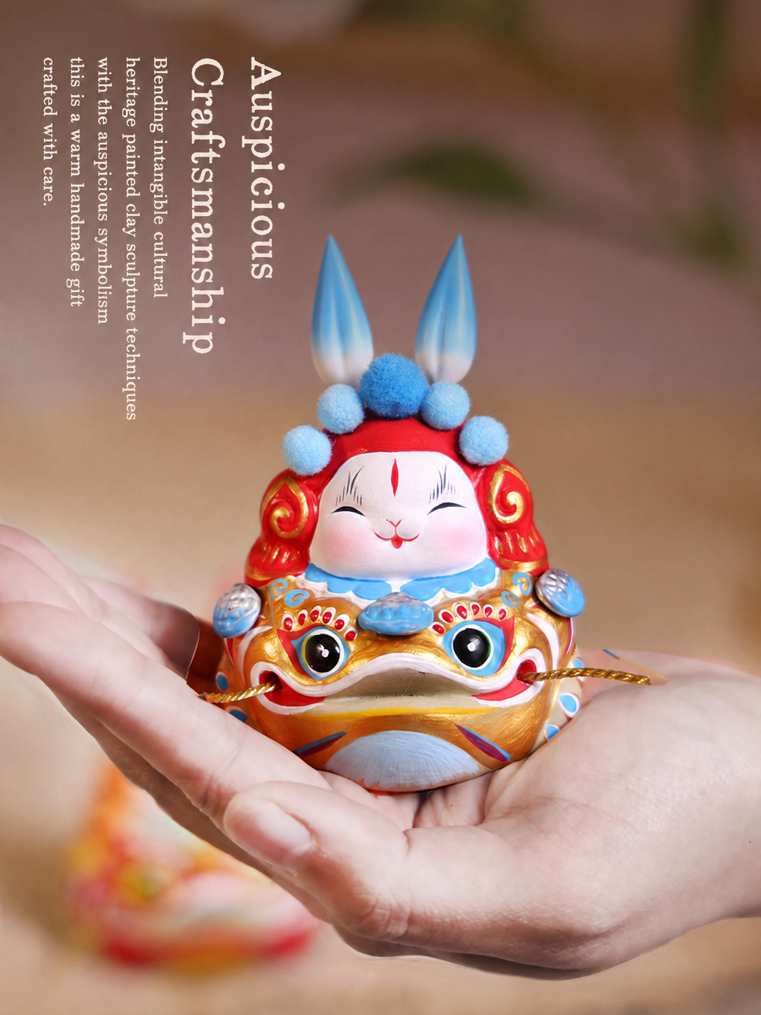 Golden Toad Wealth Tu'er Ye Rabbit Lord