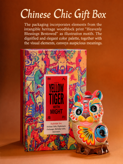 Auspicious Painted Zodiac Sculptures