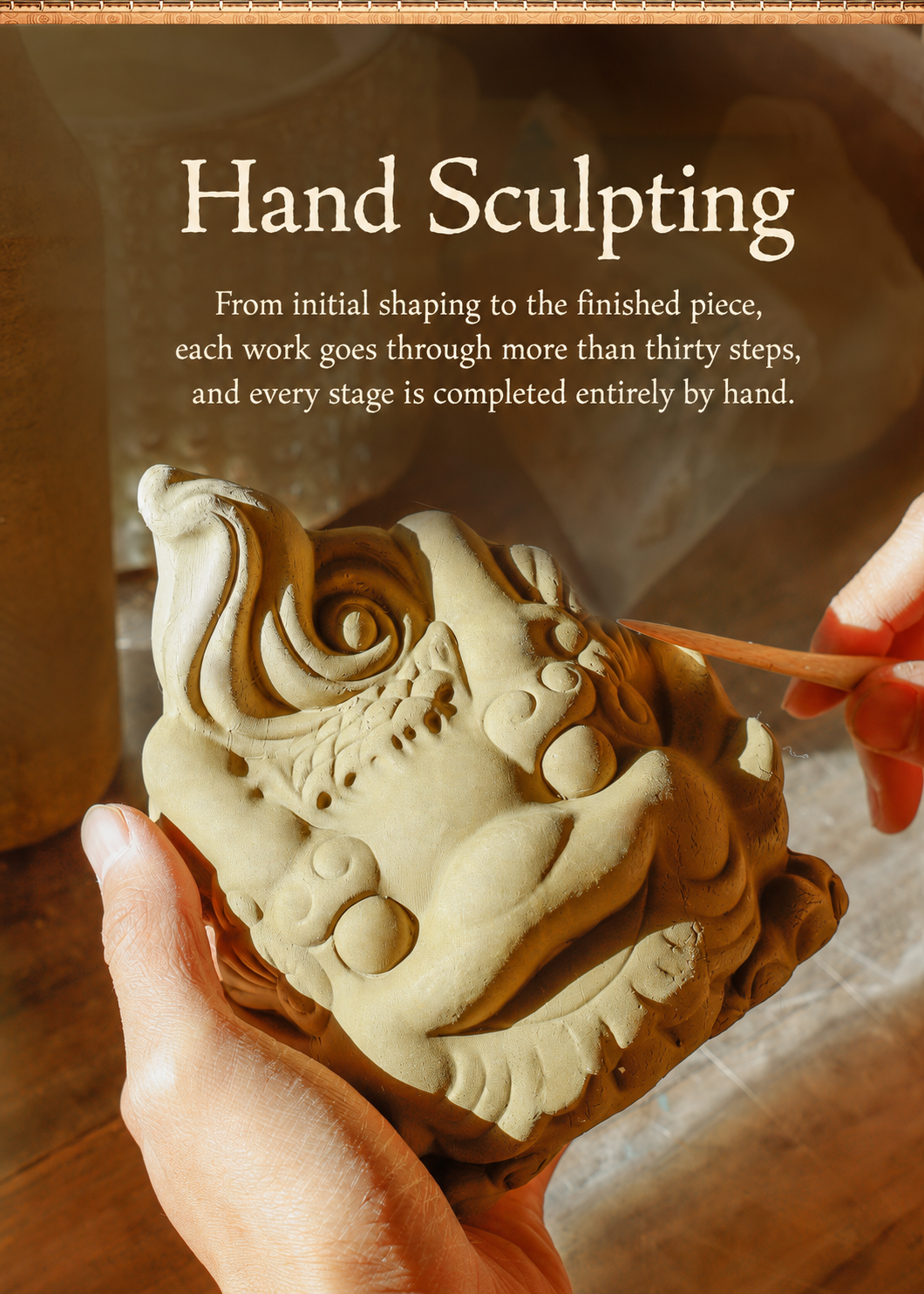 Auspicious Painted Zodiac Sculptures