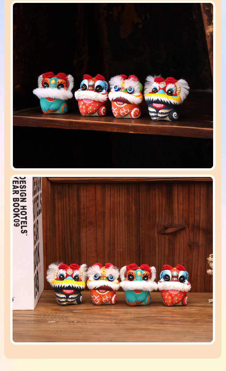 China Chic Loong Lion Figurines detail image 15