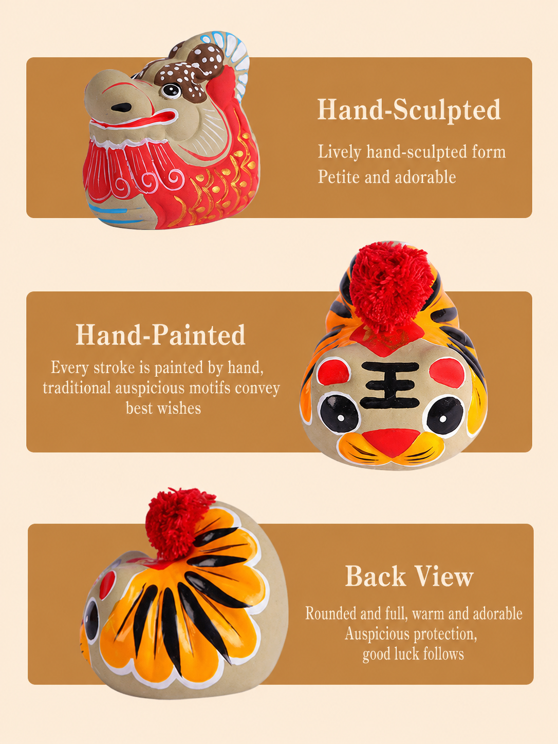Exquisite Zodiac Clay Figurines