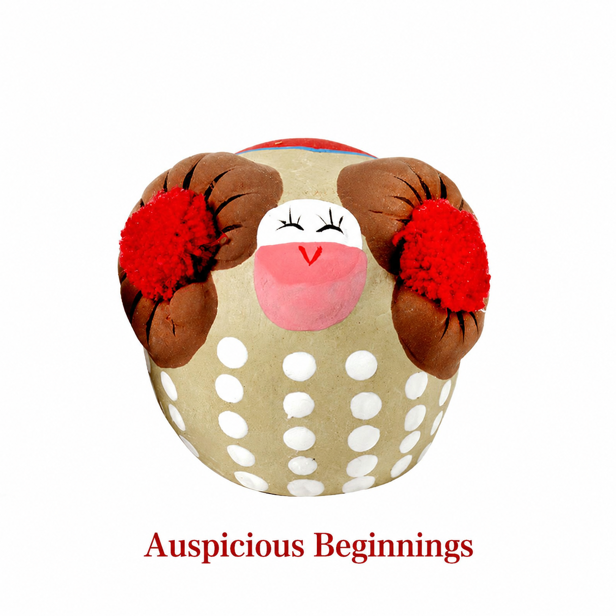 Exquisite Zodiac Clay Figurines - Goat