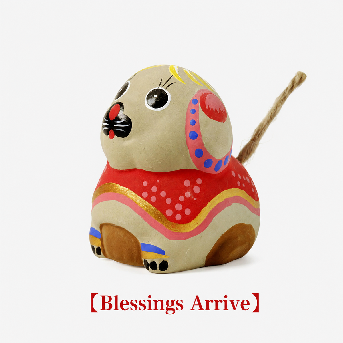 Exquisite Zodiac Clay Figurines - Dog