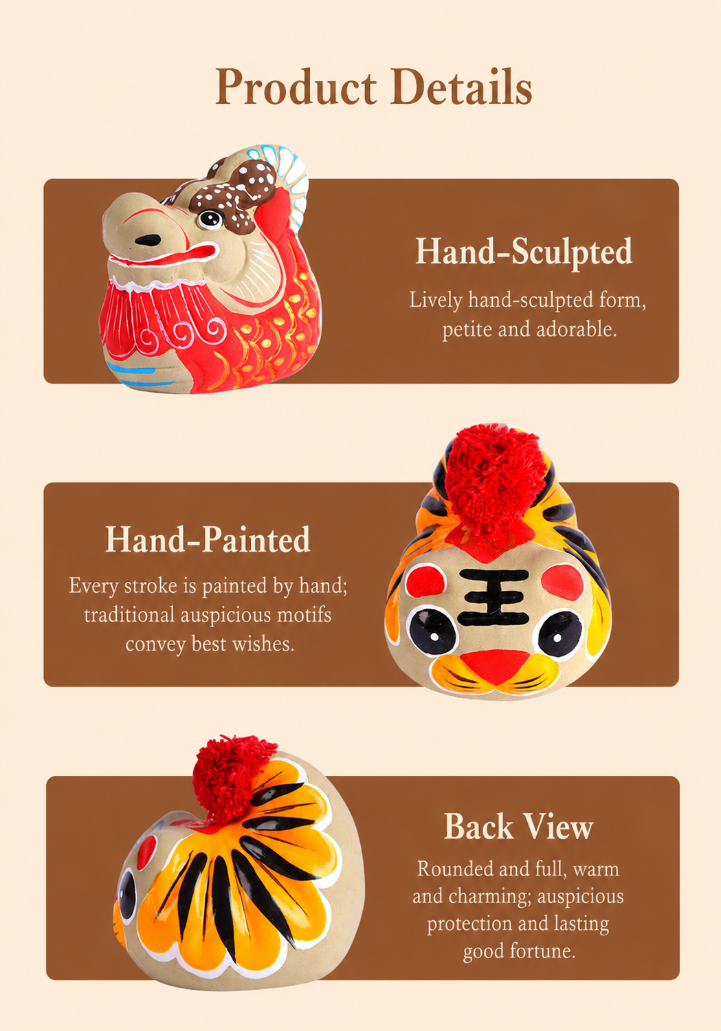 Exquisite Zodiac Clay Figurines