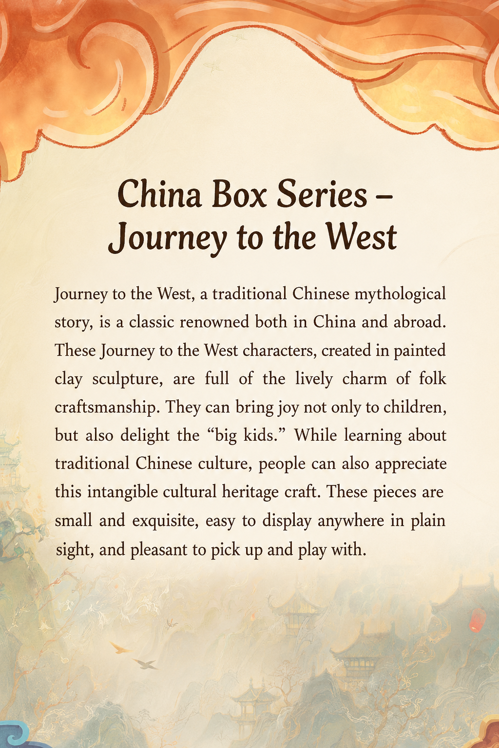 Journey to the West Clay Figurine Set detail image 4