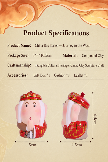 Journey to the West Clay Figurine Set detail image 10
