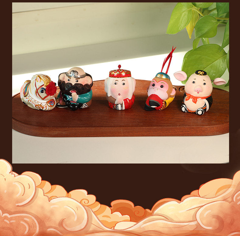 Journey to the West Clay Figurine Set detail image 14
