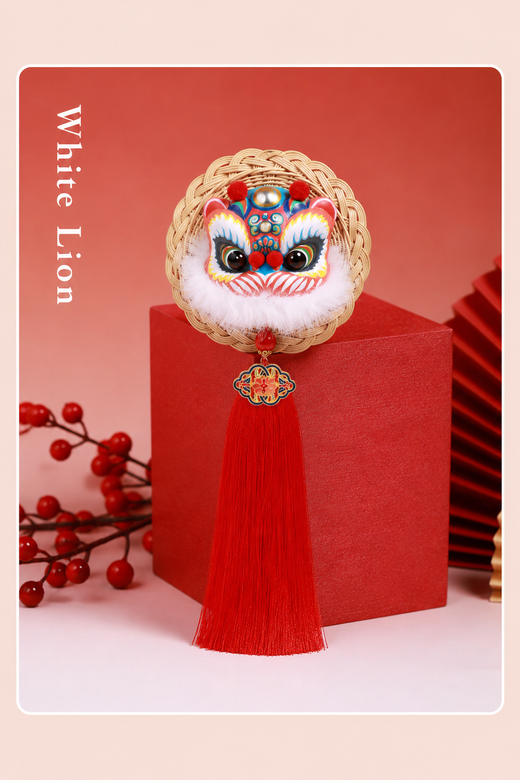 Prosperity Lion Dance Tassel Magnet detail image 7