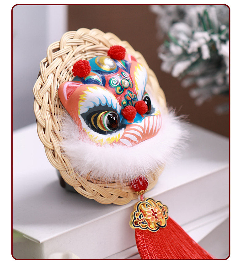 Prosperity Lion Dance Tassel Magnet detail image 9