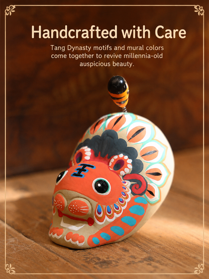 Twelve Auspicious Zodiac Clay Figurines