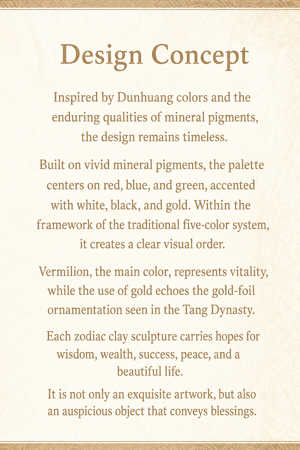 Twelve Auspicious Zodiac Clay Figurines