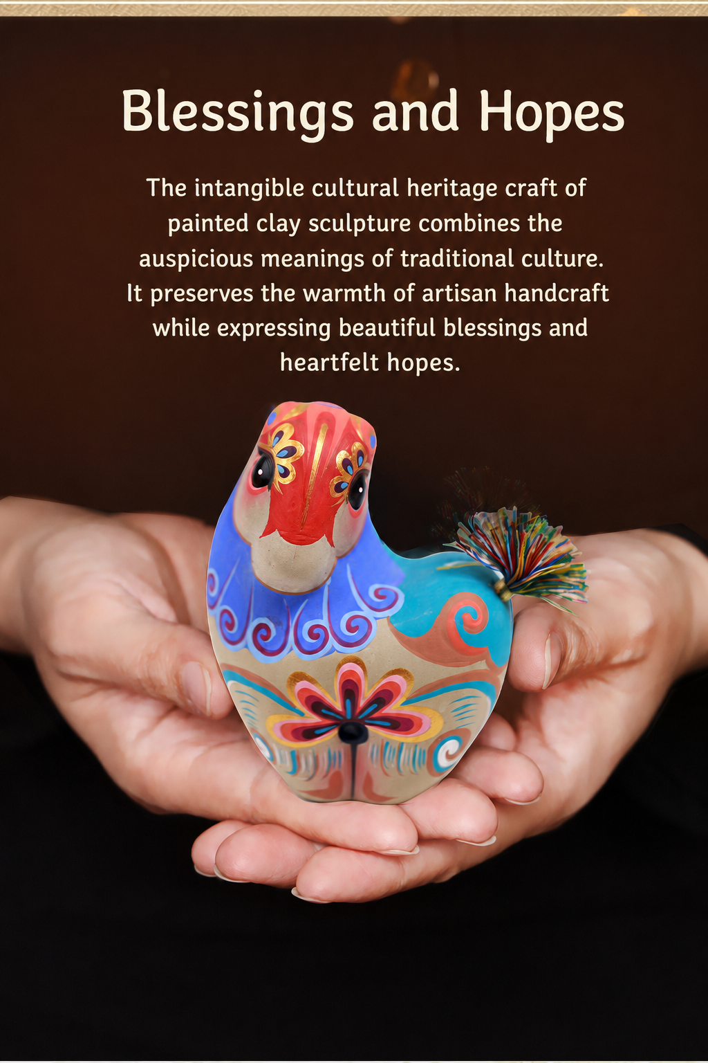 Twelve Auspicious Zodiac Clay Figurines
