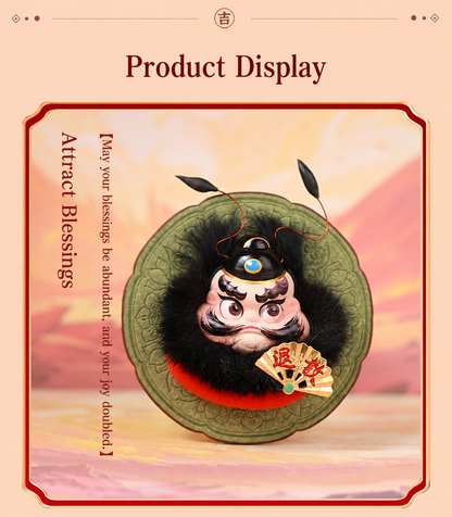 Zhong Kui Blessing Fridge Magnet detail image 7