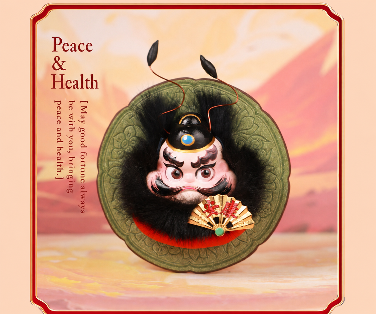 Zhong Kui Blessing Fridge Magnet detail image 10