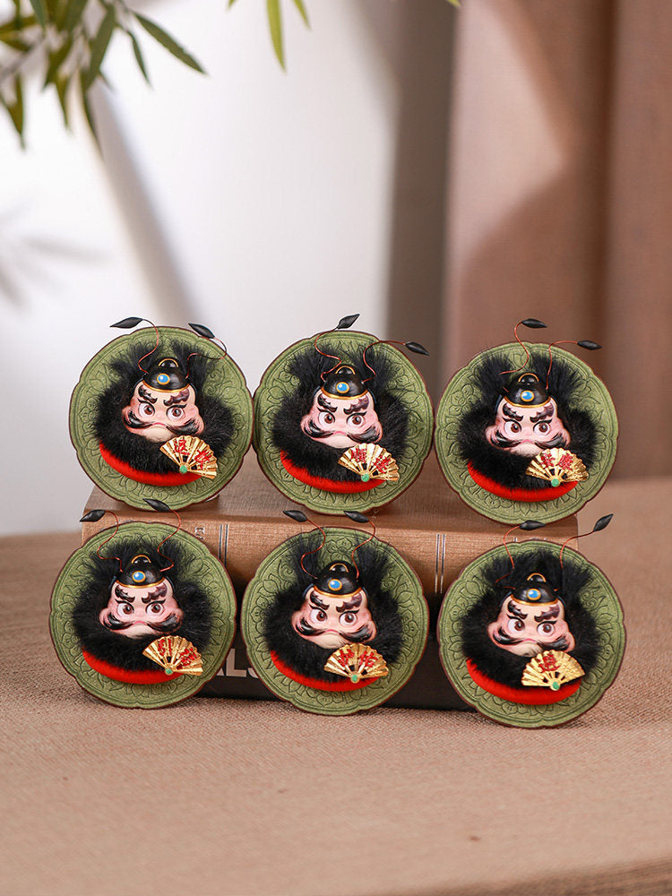 Zhong Kui Blessing Fridge Magnet main image 2
