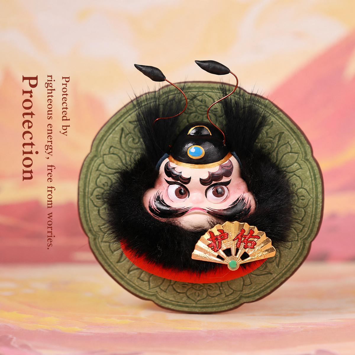 Zhong Kui Blessing Fridge Magnet sku image 1