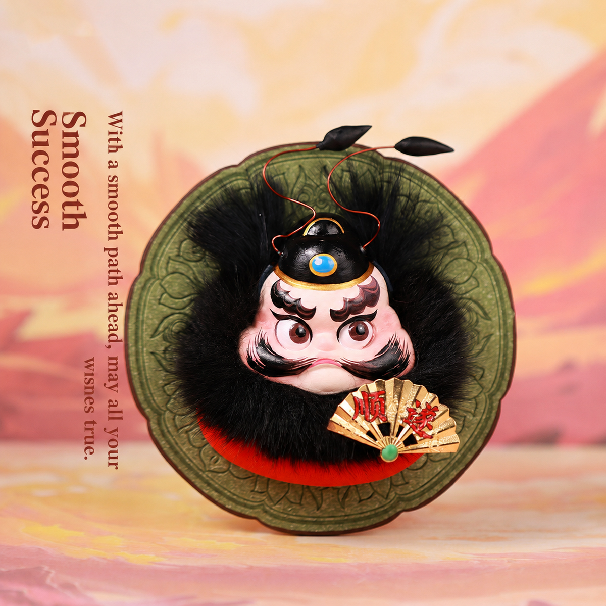 Zhong Kui Blessing Fridge Magnet sku image 2