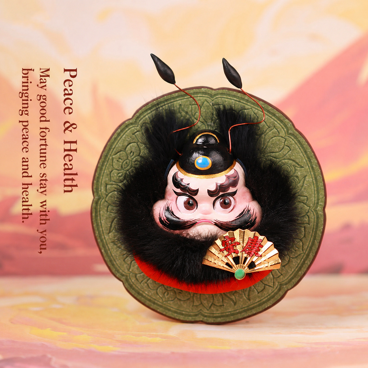 Zhong Kui Blessing Fridge Magnet sku image 3