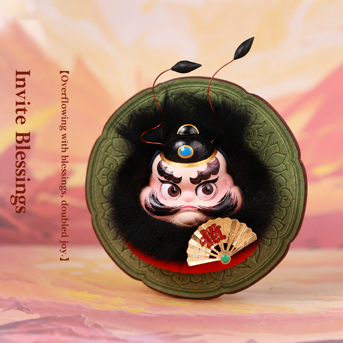 Zhong Kui Blessing Fridge Magnet sku image 4