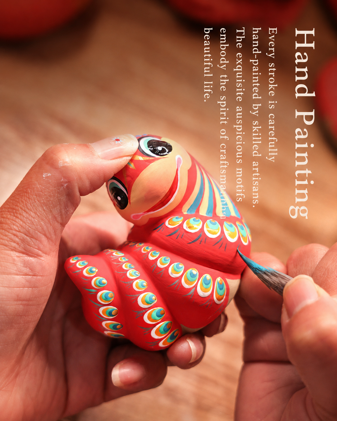 Chinese Zodiac Blessings Clay Figurines